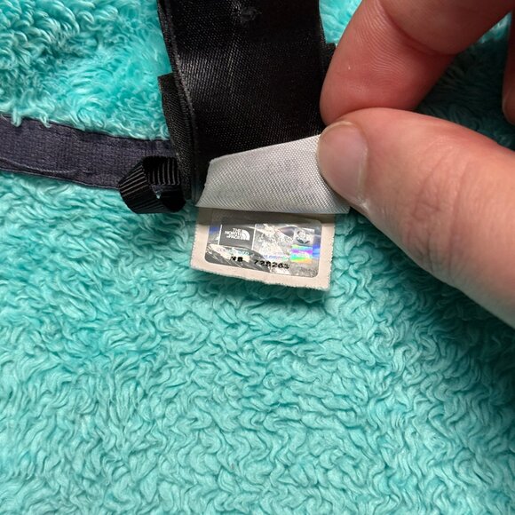 The North Face Women's Osito Full Zip Fleece Jacket - Light Blue - Picture 5 of 7